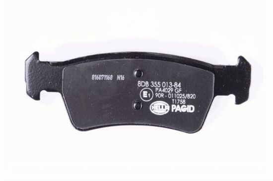 Obrázok Sada brzdových platničiek kotúčovej brzdy HELLA PAGID  8DB355013841