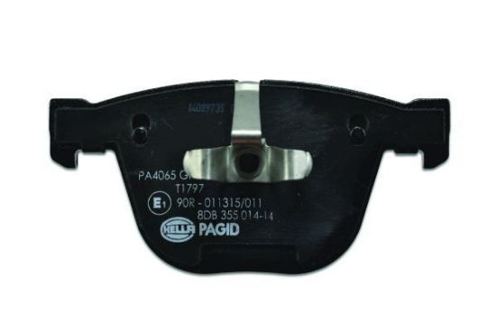 Obrázok Sada brzdových platničiek kotúčovej brzdy HELLA PAGID  8DB355014141