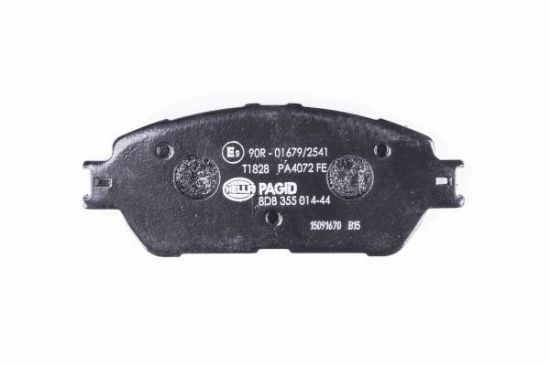 Obrázok Sada brzdových platničiek kotúčovej brzdy HELLA PAGID  8DB355014441