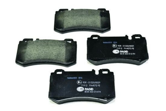 Obrázok Sada brzdových platničiek kotúčovej brzdy HELLA PAGID  8DB355014941