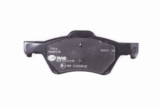 Obrázok Sada brzdových platničiek kotúčovej brzdy HELLA PAGID  8DB355014961