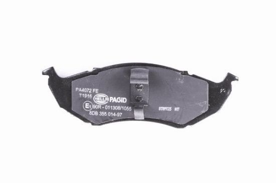 Obrázok Sada brzdových platničiek kotúčovej brzdy HELLA PAGID  8DB355014971