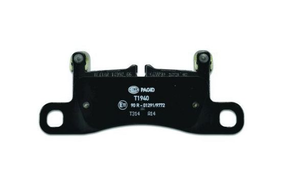 Obrázok Sada brzdových platničiek kotúčovej brzdy HELLA PAGID  8DB355015121