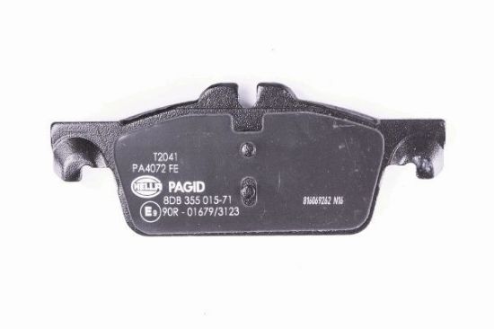 Obrázok Sada brzdových platničiek kotúčovej brzdy HELLA PAGID  8DB355015711