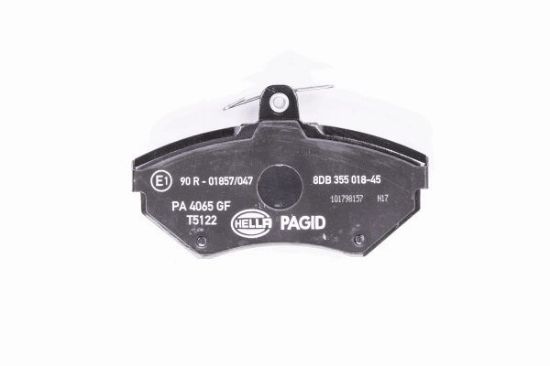 Obrázok Sada brzdových platničiek kotúčovej brzdy HELLA PAGID  8DB355018451