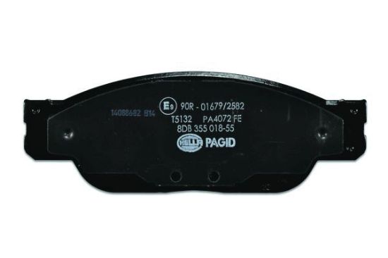 Obrázok Sada brzdových platničiek kotúčovej brzdy HELLA PAGID  8DB355018551