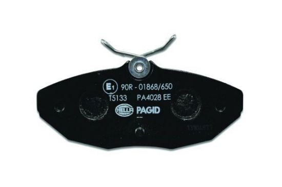 Obrázok Sada brzdových platničiek kotúčovej brzdy HELLA PAGID  8DB355018561