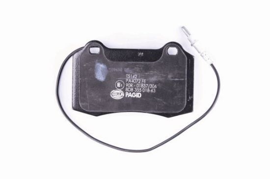 Obrázok Sada brzdových platničiek kotúčovej brzdy HELLA PAGID  8DB355018631