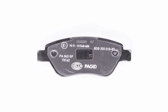 Obrázok Sada brzdových platničiek kotúčovej brzdy HELLA PAGID  8DB355018821