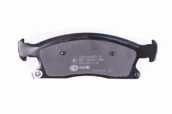 Obrázok Sada brzdových platničiek kotúčovej brzdy HELLA PAGID  8DB355019551
