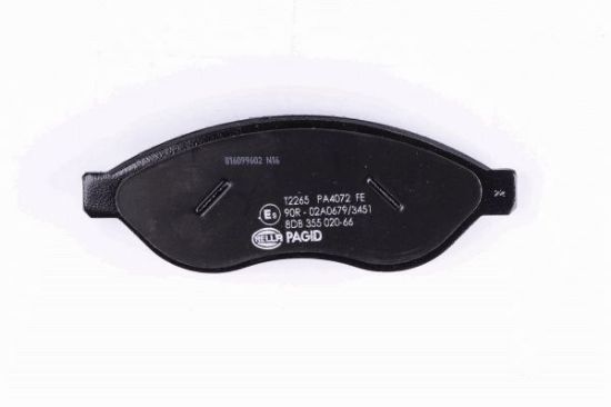 Obrázok Sada brzdových platničiek kotúčovej brzdy HELLA PAGID  8DB355020661
