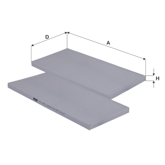 Obrázok Filter vnútorného priestoru FIL FILTER  HC7001