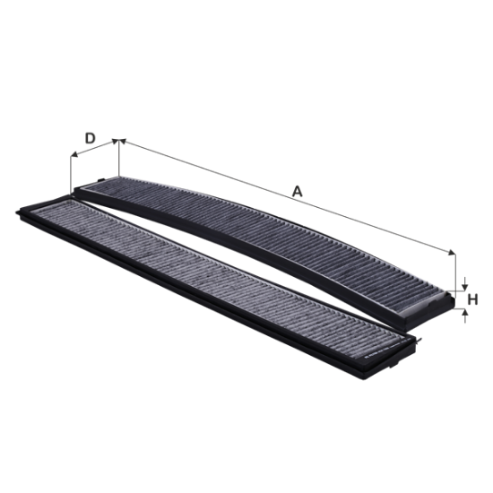Obrázok Filter vnútorného priestoru FIL FILTER  HCK7066