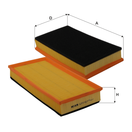 Obrázok Vzduchový filter FIL FILTER  HP2046A