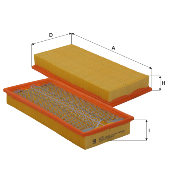 Obrázok Vzduchový filter FIL FILTER  HP2063