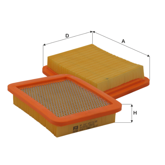 Obrázok Vzduchový filter FIL FILTER  HP2167