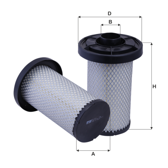 Obrázok Vzduchový filter FIL FILTER  HP2591