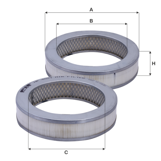Obrázok Vzduchový filter FIL FILTER  HP4024