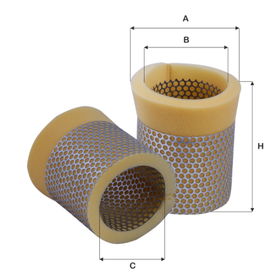Obrázok Vzduchový filter FIL FILTER  HP4599