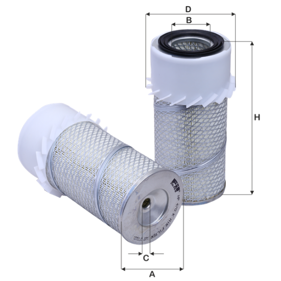 Obrázok Vzduchový filter FIL FILTER  HP470K