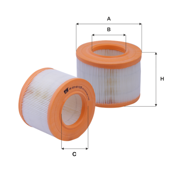 Obrázok Vzduchový filter FIL FILTER  HPU4319