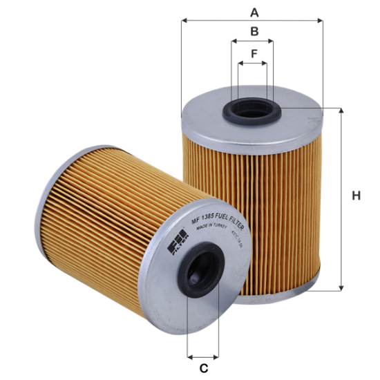 Obrázok Palivový filter FIL FILTER  MF1385