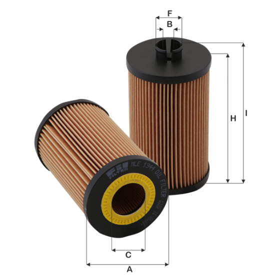 Obrázok Olejový filter FIL FILTER  MLE1344