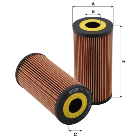 Obrázok Olejový filter FIL FILTER  MLE1364