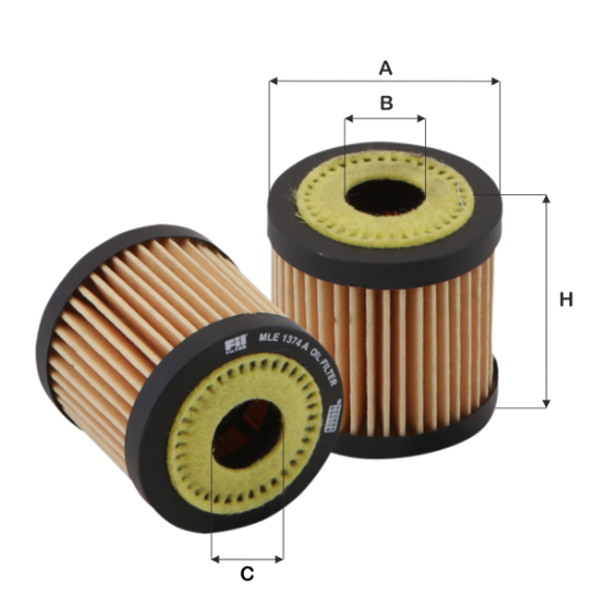 Obrázok Olejový filter FIL FILTER  MLE1374A