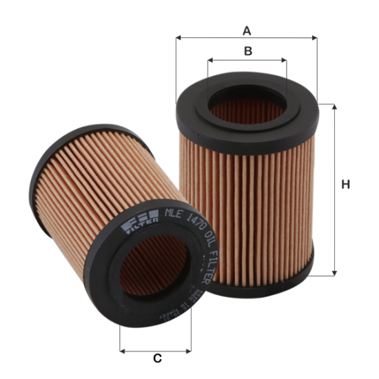Obrázok Olejový filter FIL FILTER  MLE1470