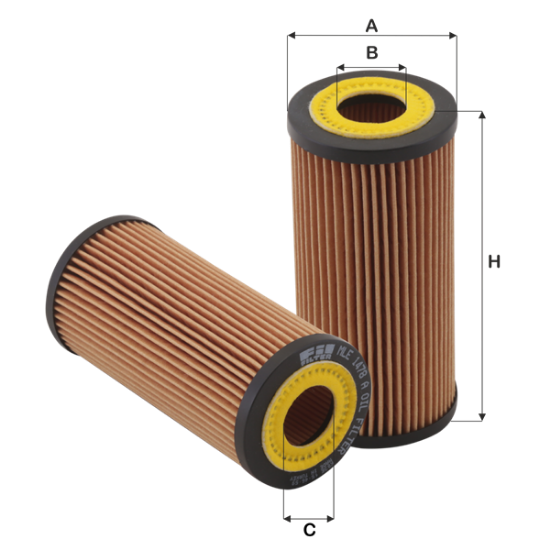 Obrázok Olejový filter FIL FILTER  MLE1478A
