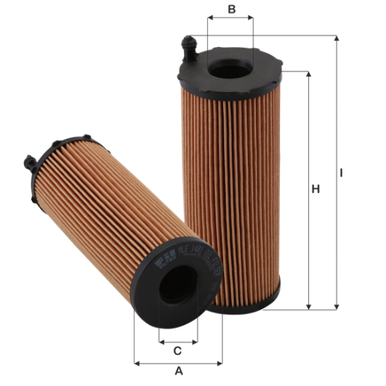 Obrázok Olejový filter FIL FILTER  MLE1481