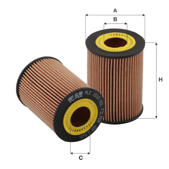 Obrázok Olejový filter FIL FILTER  MLE1510