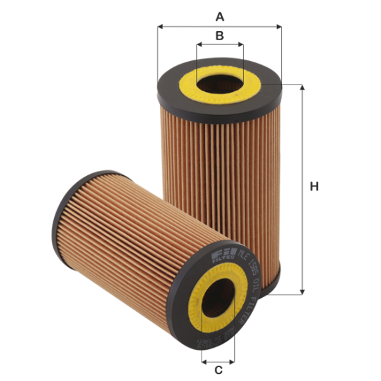 Obrázok Olejový filter FIL FILTER  MLE1585