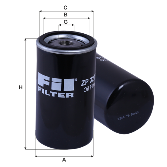 Obrázok Olejový filter FIL FILTER  ZP3205