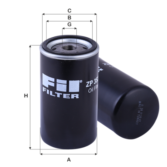 Obrázok Olejový filter FIL FILTER  ZP3523B