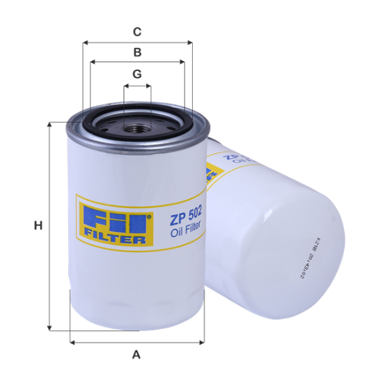 Obrázok Olejový filter FIL FILTER  ZP502