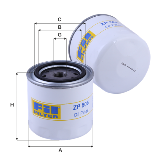Obrázok Olejový filter FIL FILTER  ZP506
