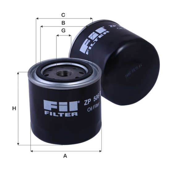 Obrázok Olejový filter FIL FILTER  ZP506B