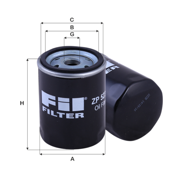 Obrázok Olejový filter FIL FILTER  ZP523B