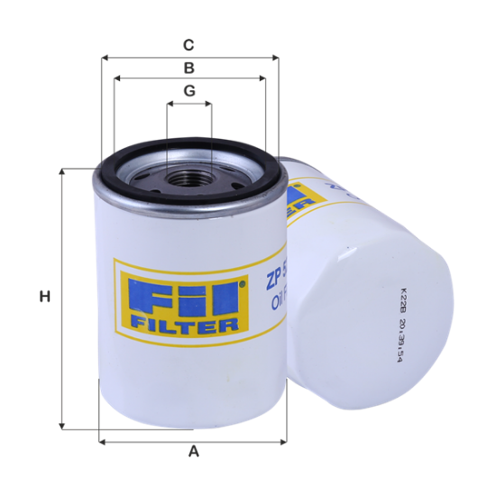 Obrázok Olejový filter FIL FILTER  ZP523C