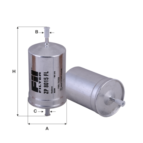 Obrázok Palivový filter FIL FILTER  ZP8015FL