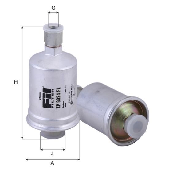 Obrázok Palivový filter FIL FILTER  ZP8024FL