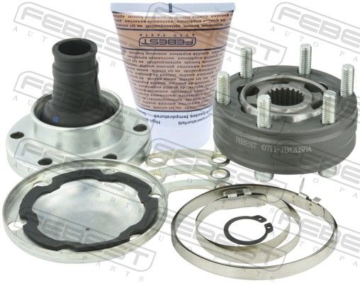 Obrázok Kĺb pozdĺżneho hriadeľa FEBEST  0711JB420SHA