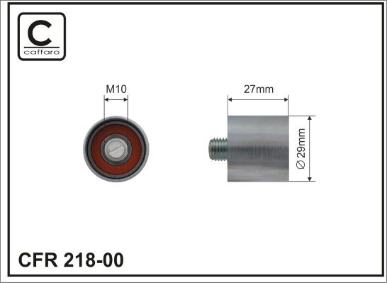 Obrázok Napínacia kladka ozubeného remeňa CAFFARO  21800
