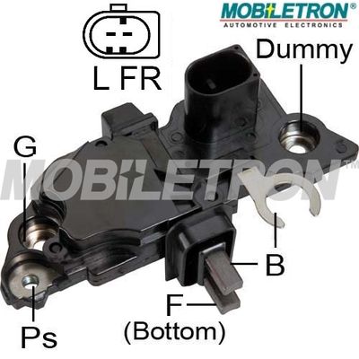 Obrázok Regulátor alternátora MOBILETRON  VRB254