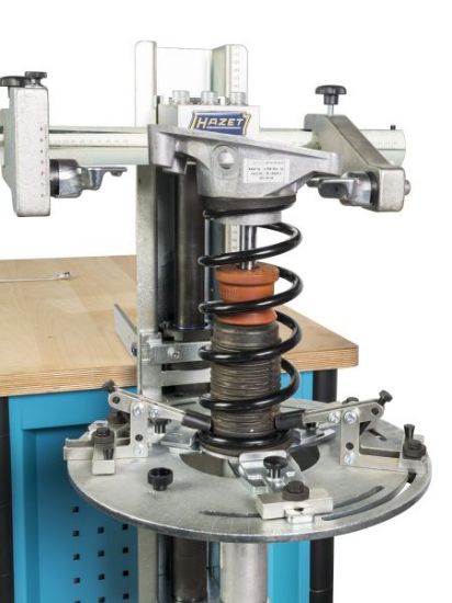 Obrázok Pripravok na stlacenie pruziny, pruzina podvozku HAZET Stationary universal spring vice 4 pieces 49034