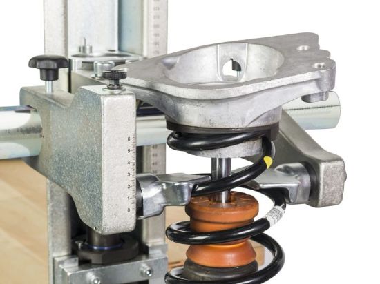 Obrázok Pripravok na stlacenie pruziny, pruzina podvozku HAZET Stationary universal spring vice 4 pieces 49034