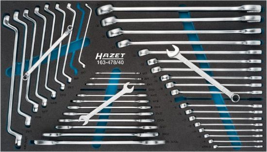 Obrázok Sada očkových a vidlicových kľúčov HAZET Wrench set 16347840