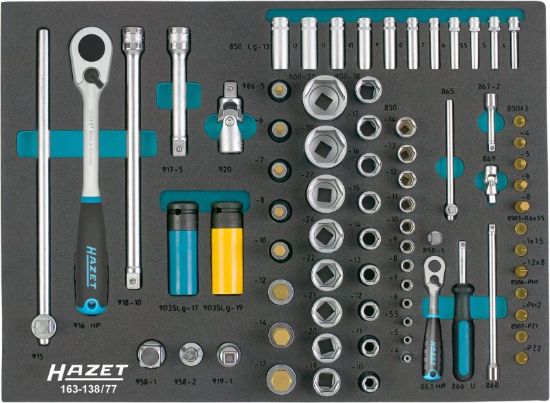 Obrázok Nástrčkový nádstavec HAZET Socket set 16313877